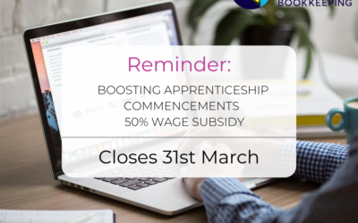 Reminder: Boosting Apprenticeship Commencements 50% Wage Subsidy