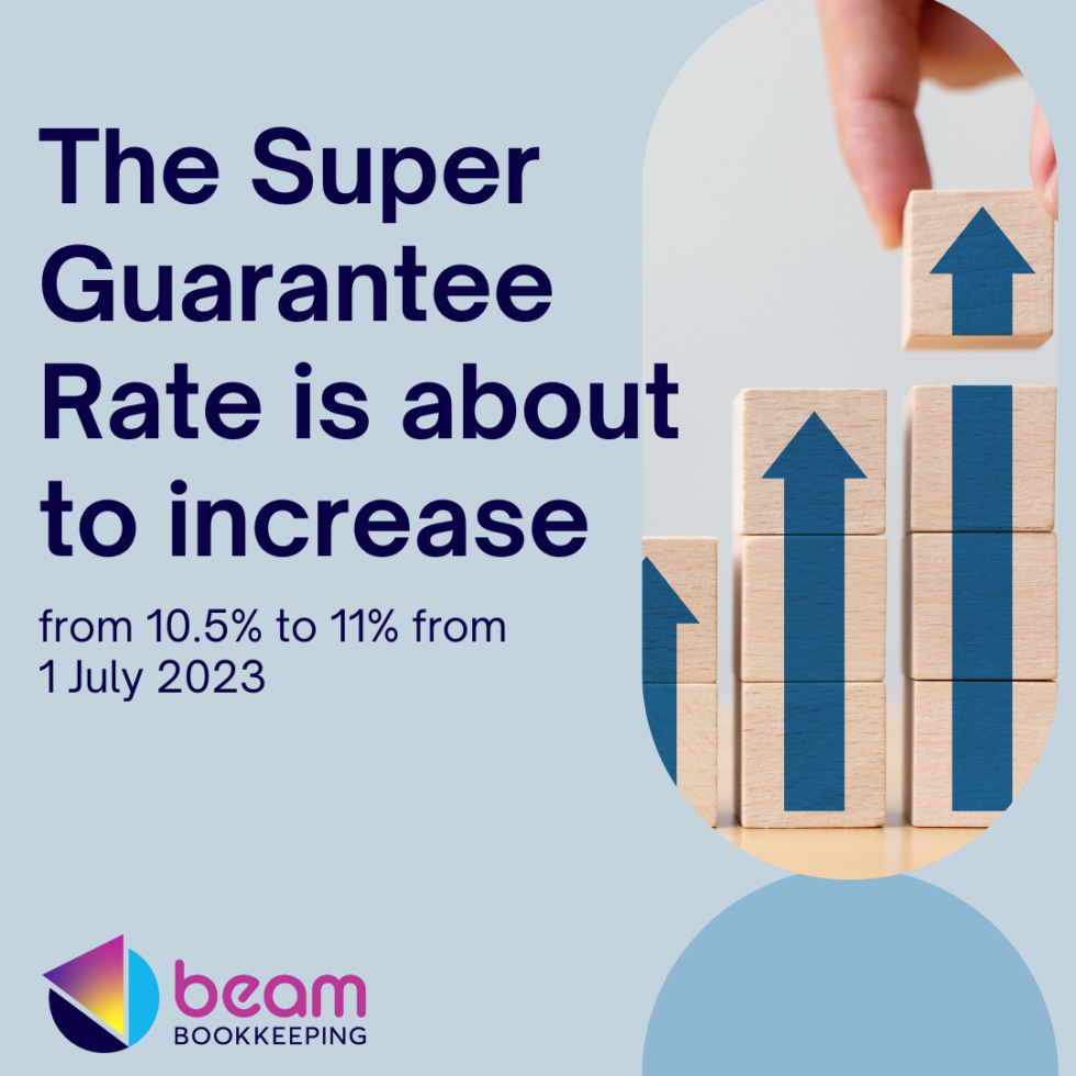 Super Changes 1 July 2023 Beam Bookkeeping